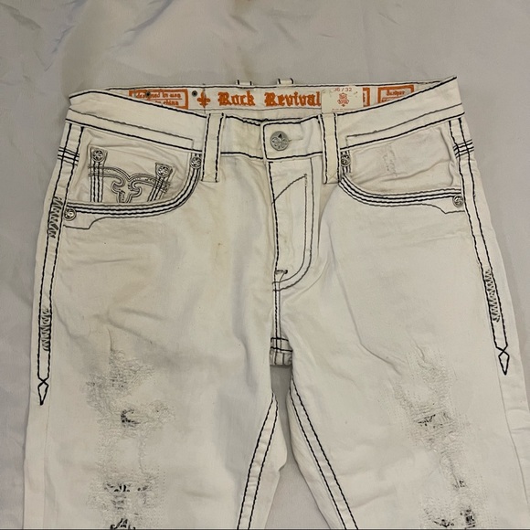 Mens vintage Rock Revival denim - Picture 2 of 3